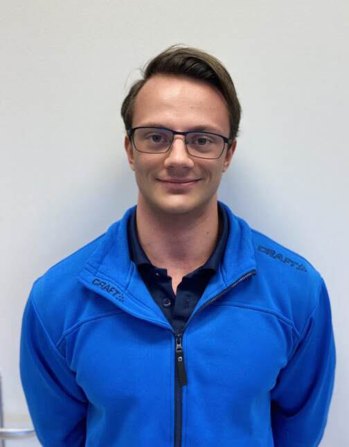 Profielfoto van Valentijn Kroet in een blauw shirt